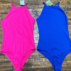 *Sold Together* Ambiance ribbed body suits